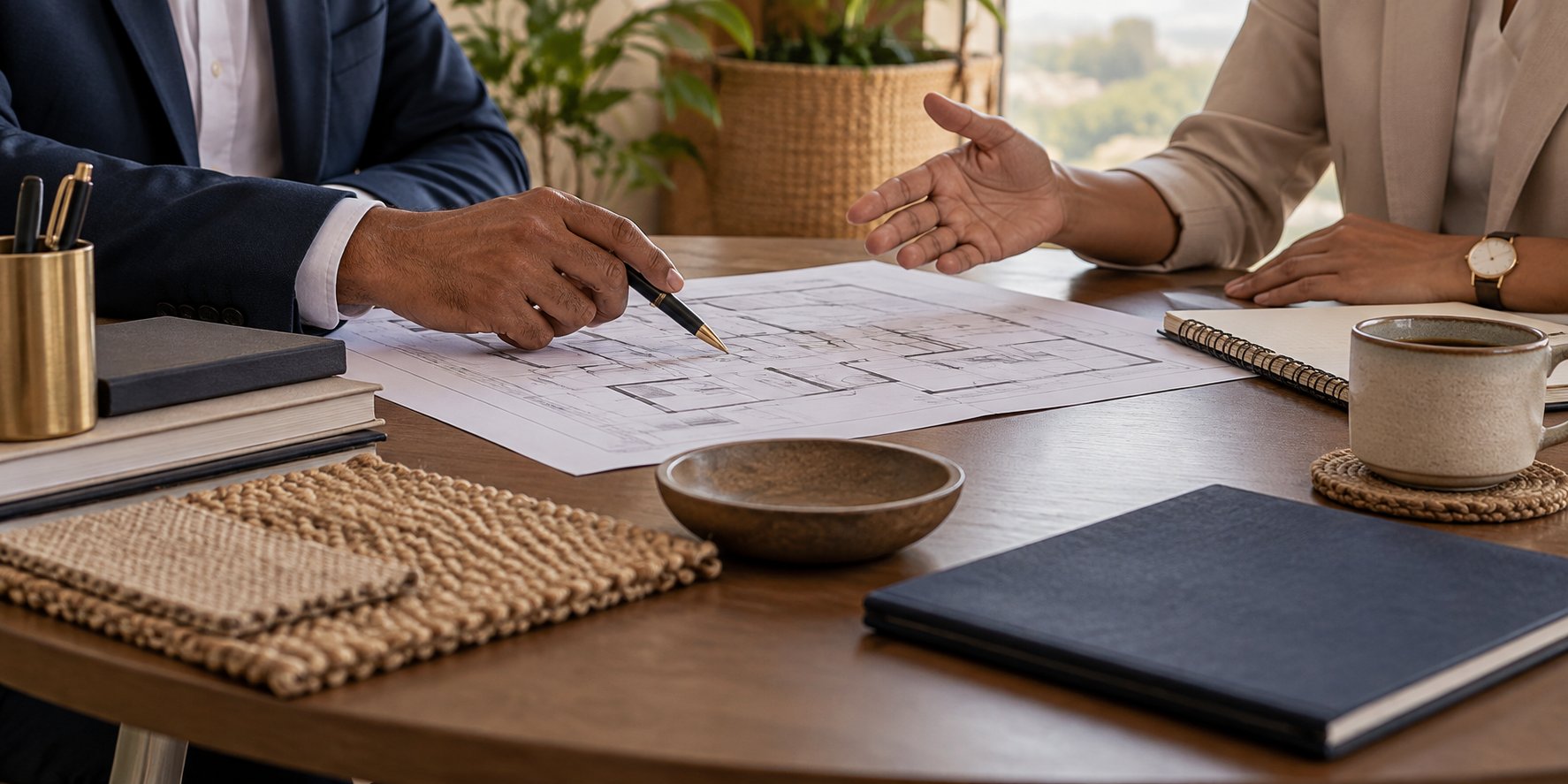Property floor plan consultation